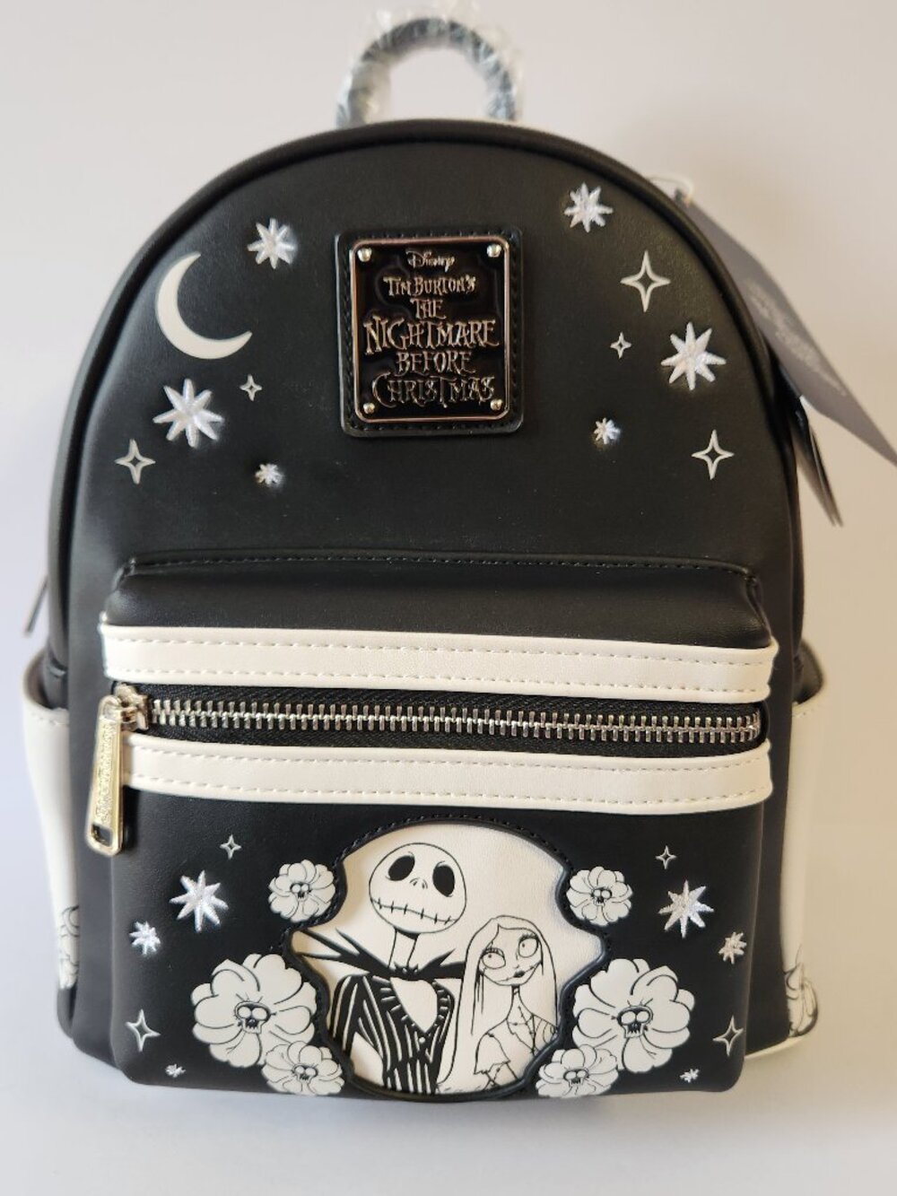 Loungefly Nightmare Before Christmas Mini Backpack Jack Sally Spiral Hill Bag